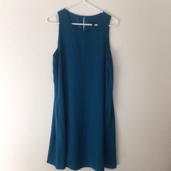 NWOT EILEEN FISHER 100% silk dress - Picture 4 of 5